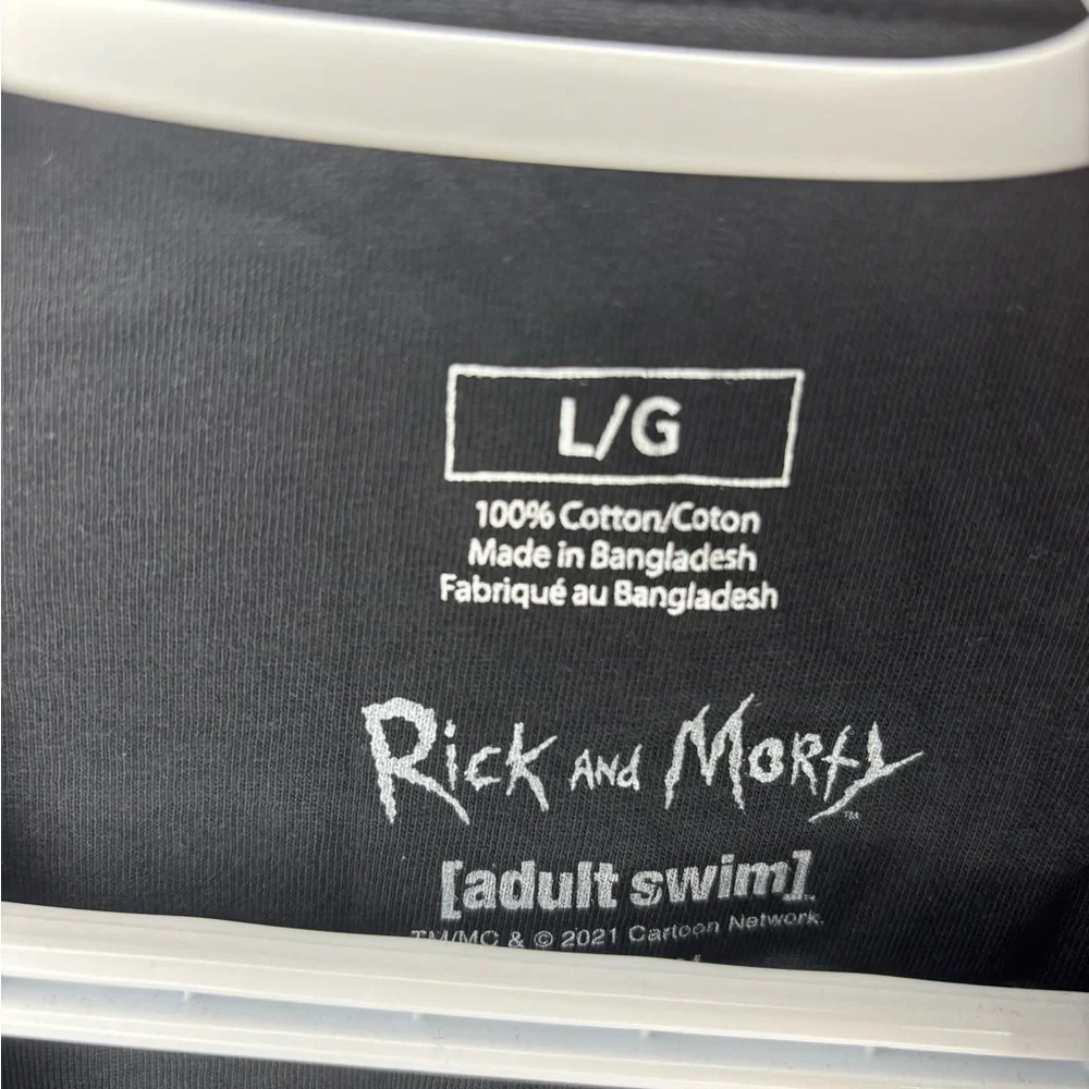 Men’s shirt, long sleeves, Rick and Morty, Size large - Picture 3 of 3